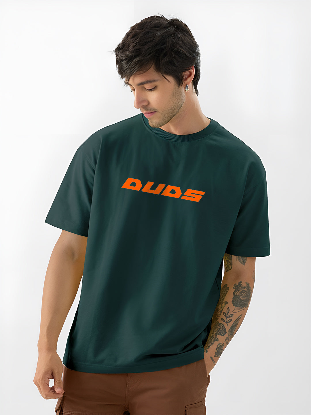 Mens Oversized Goku Graphic T-shirt Print
