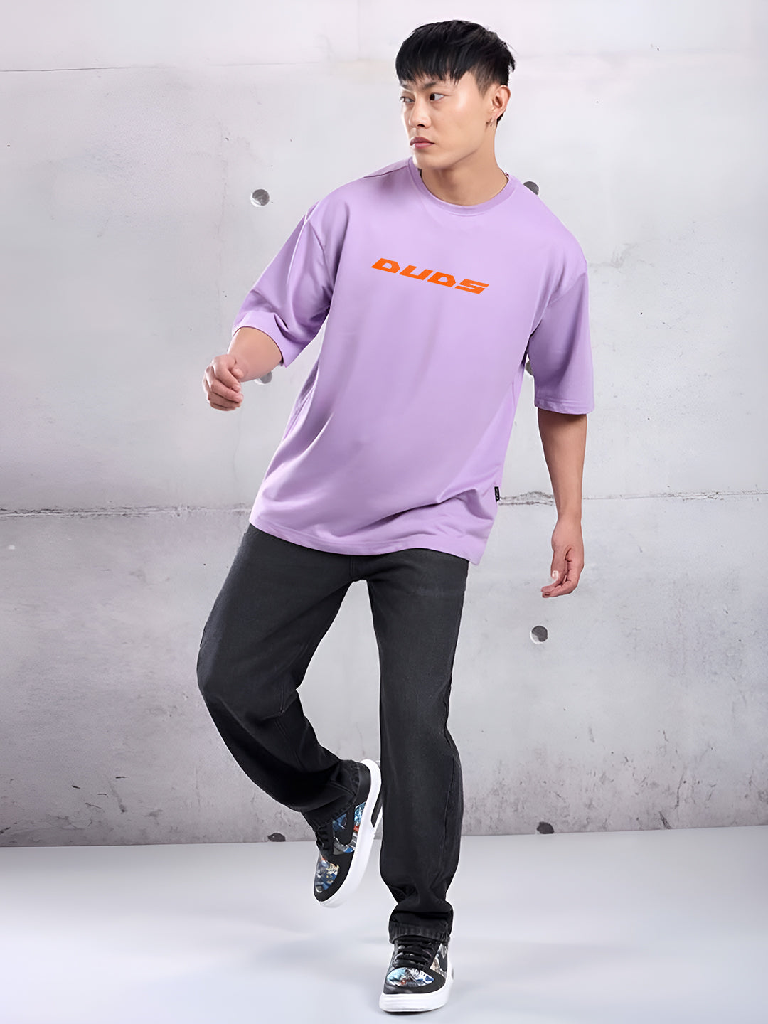Mens Oversized Goku Graphic T-shirt Print