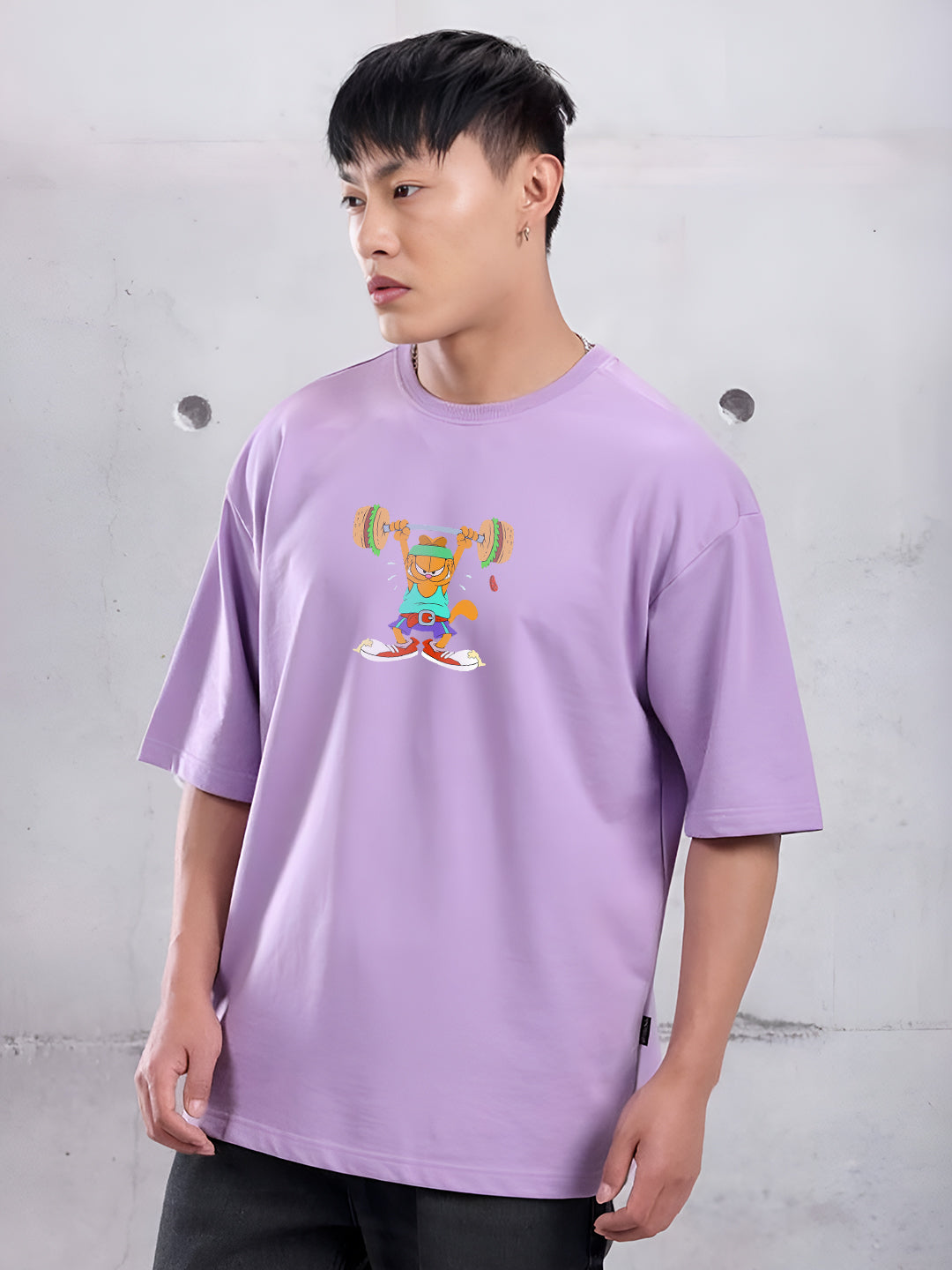 Fitness Garfield Oversized T-shirt