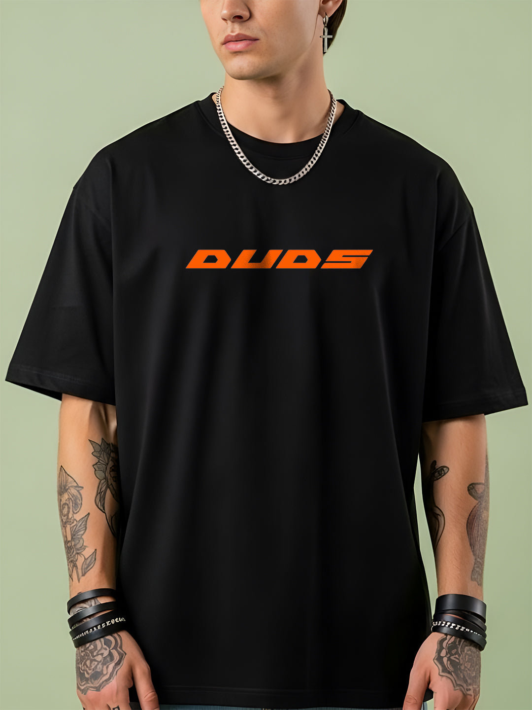 Mens Oversized Goku Graphic T-shirt Print