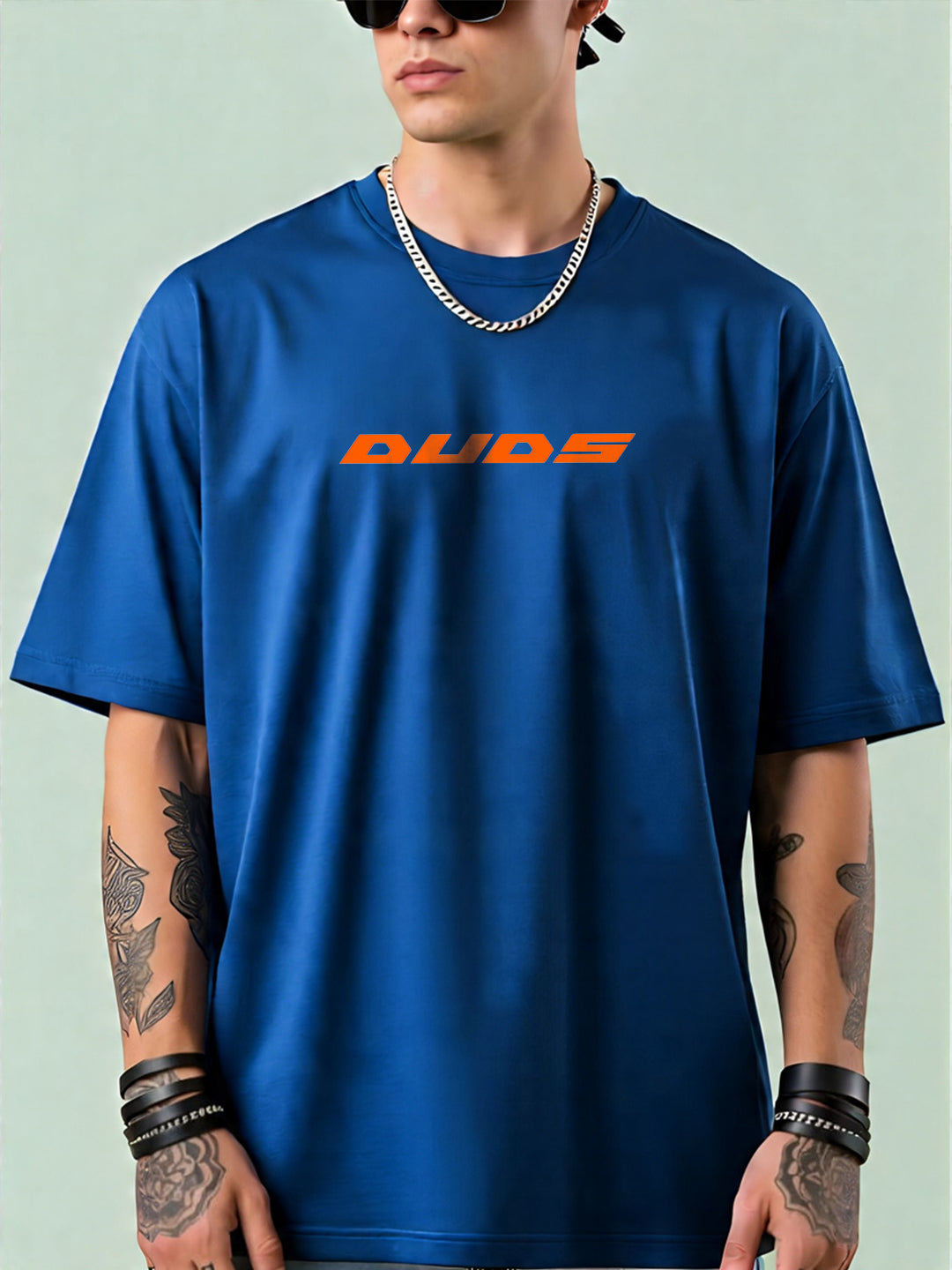 Mens Oversized Goku Graphic T-shirt Print