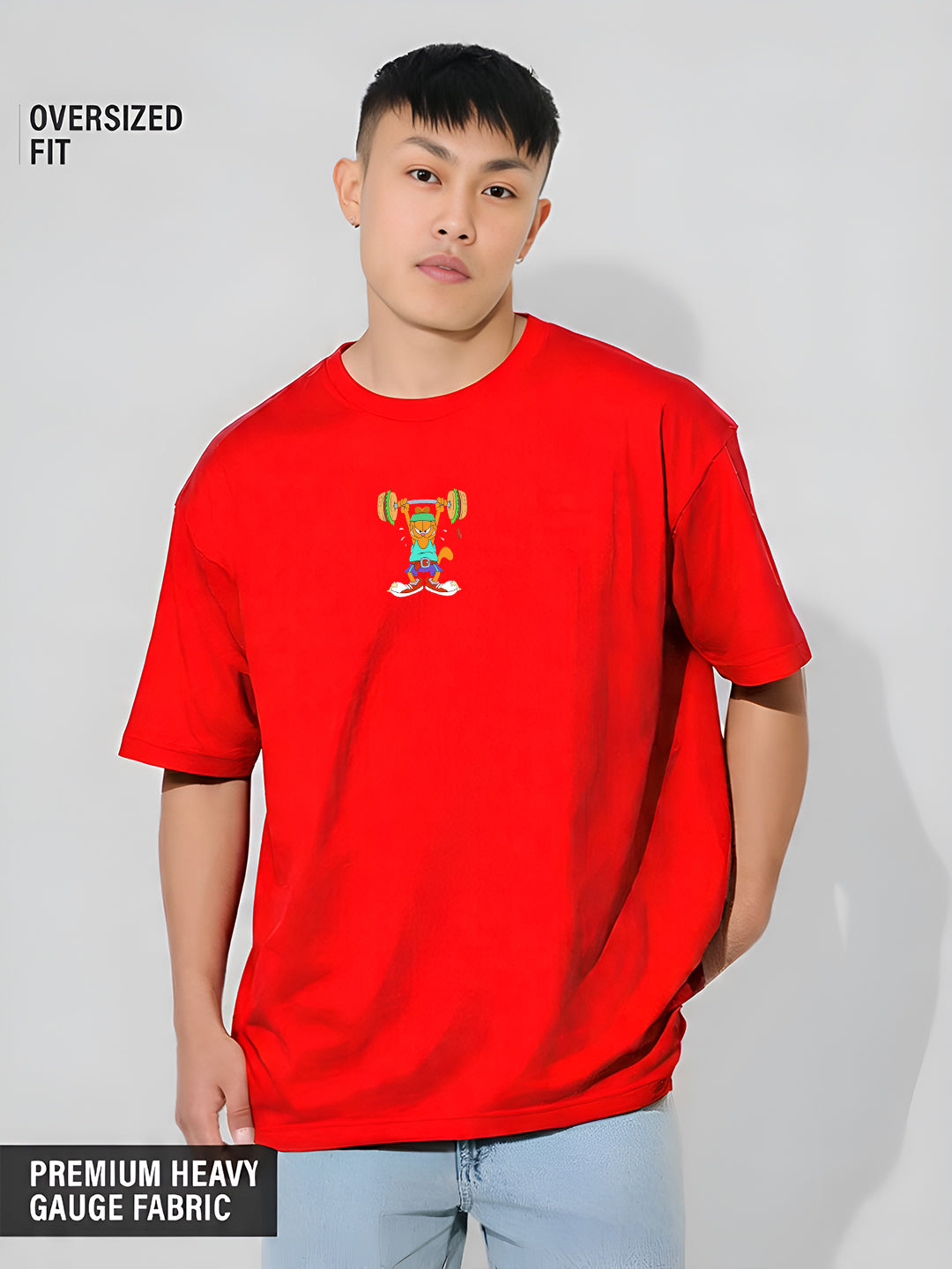 Fitness Garfield Oversized T-shirt
