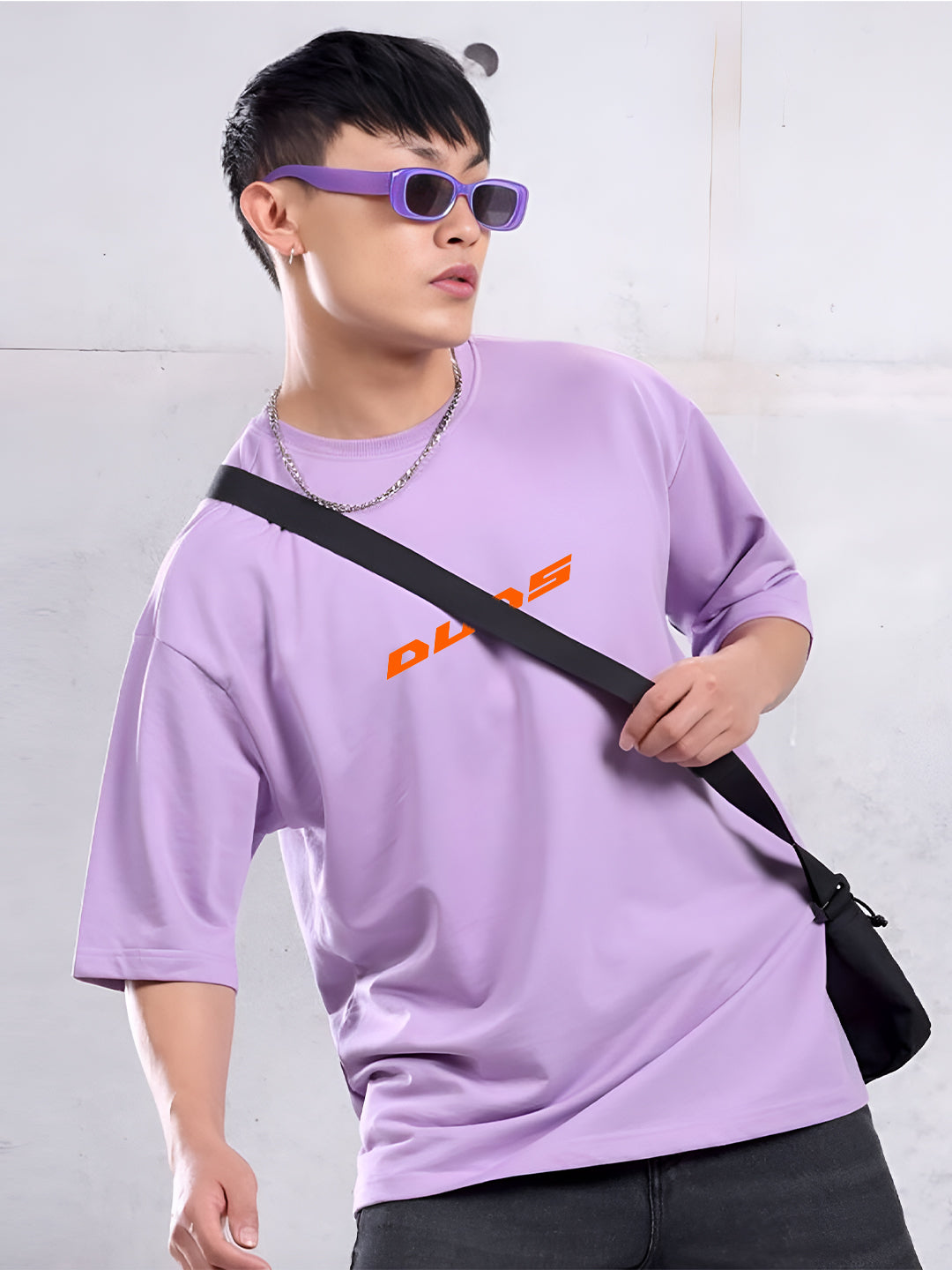 Mens Oversized Goku Graphic T-shirt Print