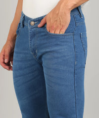 ANGERHOOD Relaxed Fit Men Blue Jeans