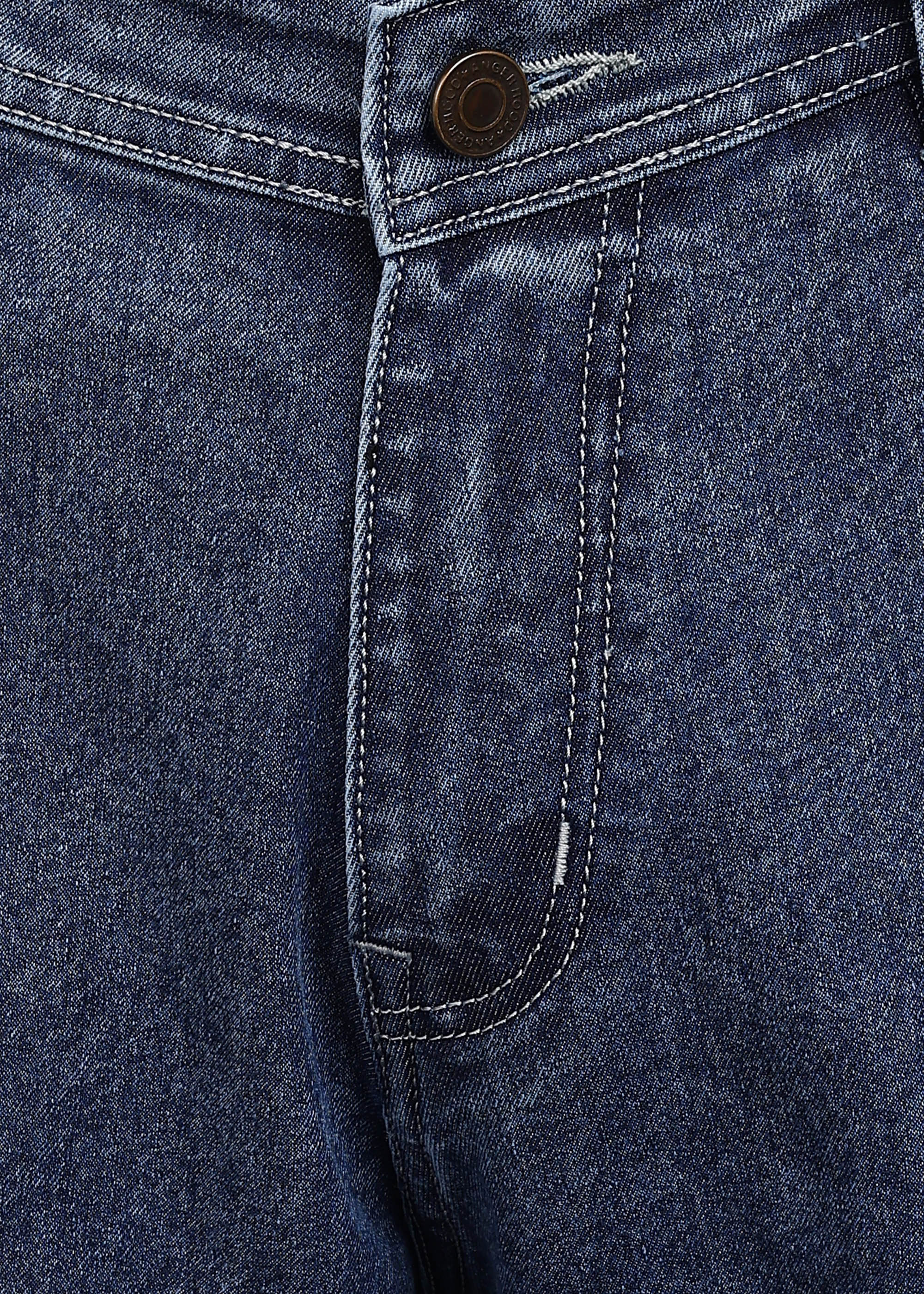 ANGERHOOD Loose Fit Men Dark Blue  Jeans