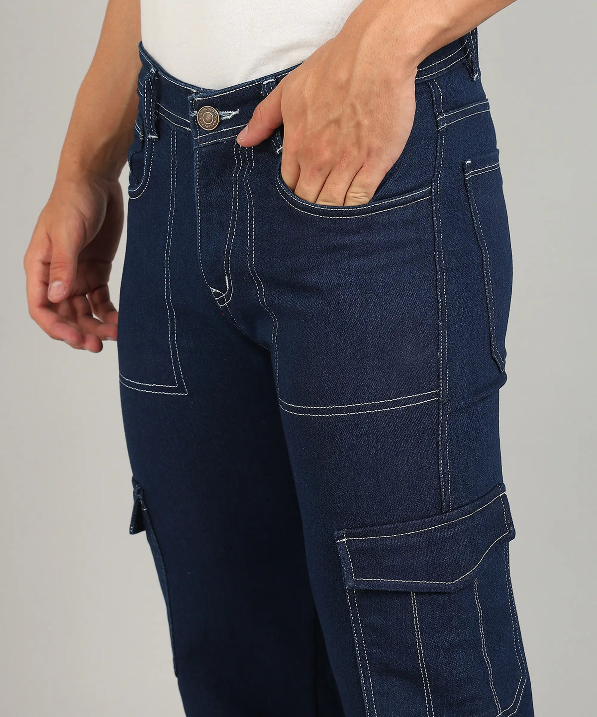 ANGERHOOD Men Lycra Cargos