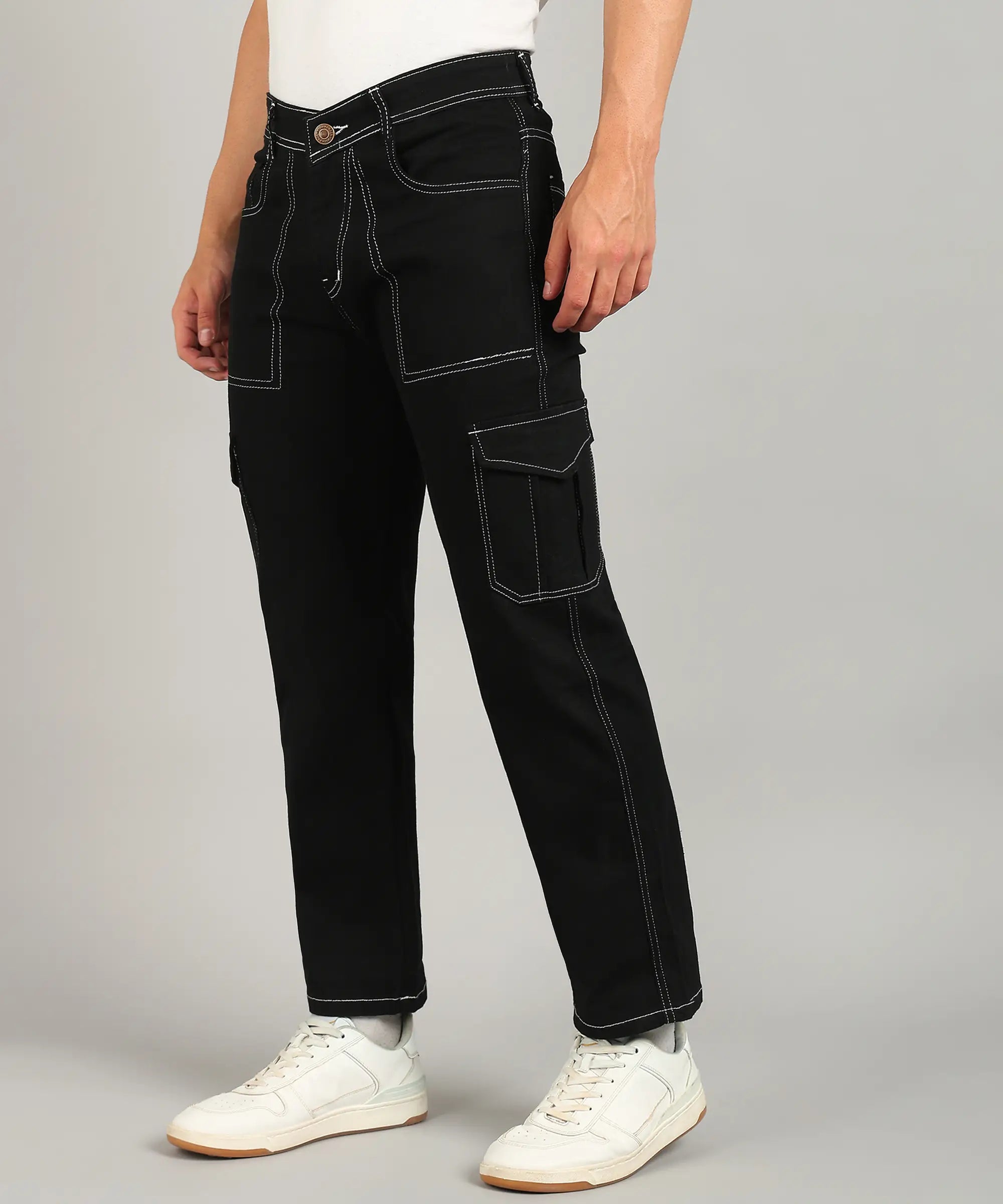 ANGERHOOD Men Lycra Cargos